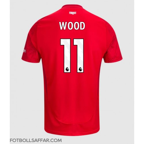Nottingham Forest Chris Wood #11 Hemmatröja 2024-25 Kortärmad